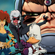Dazzler, Tigra, Hit-Monkey, Howard, and MODOK